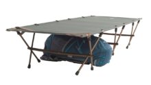 Раскладушка Robens Outpost Tall Granite Grey для активного отдыха и путешествий, походная мебель, снаряжение для кемпинга и альпинизма для онлайн магазина спортивной одежды и обуви