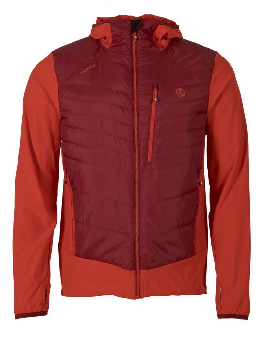 Термокуртка Ternua Gulod Mns оранжевая красная для активного отдыха, ходьбы в походах, путешествий, спортивной одежды и обуви для альпинизма и туризма