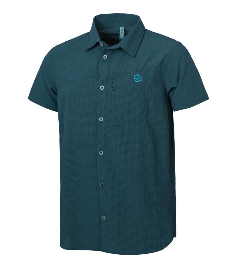 Рубашка Ternua Hingar Mns Atlantic Night для активного отдыха, походов, путешествий, спортивной одежды и обуви для альпинизма и туризма в онлайн магазине