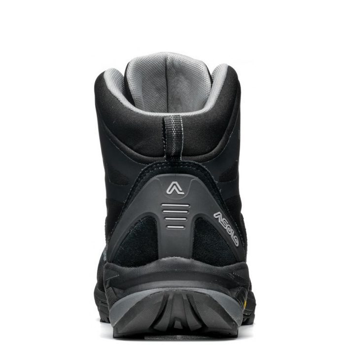 Тёмно-черные ботинки Asolo Nuuk GV для активной жизни, походов, путешествий, горного туризма и скалолазания в интернет-магазине