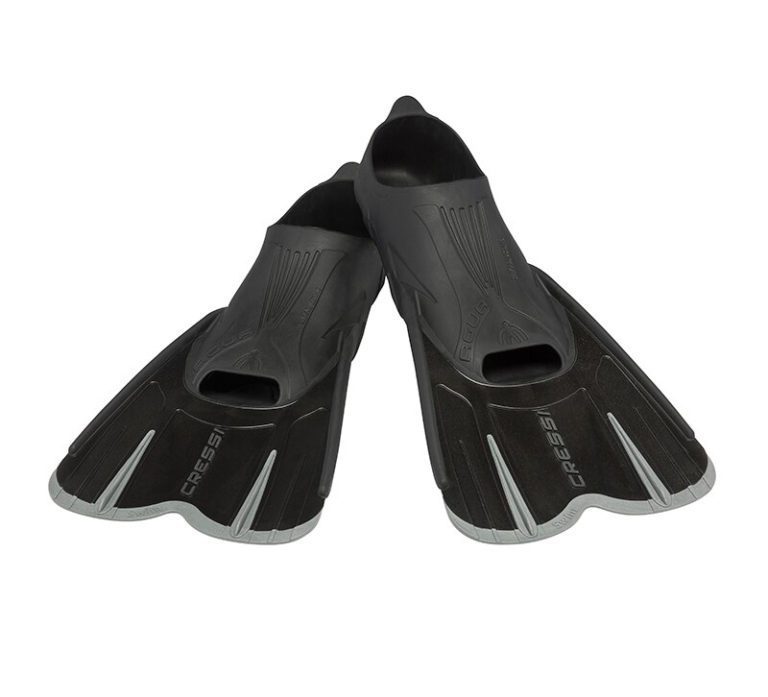 Ласты Cressi-Sub Agua Short Fins черно-серебряные для активного отдыха плавания дайвинга и водных видов спорта в интернет-магазине экипировки для активной жизни, походов и путешествий