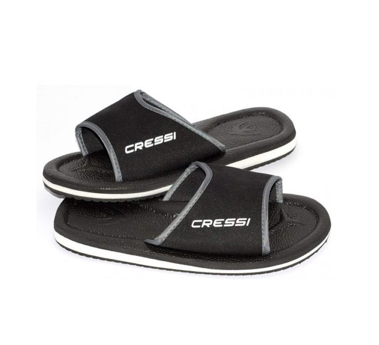 Тапочки Cressi-Sub Lipari Sandals черные для активного отдыха, обувь для путешествий, походов и горных приключений в интернет-магазине товаров для активной жизни