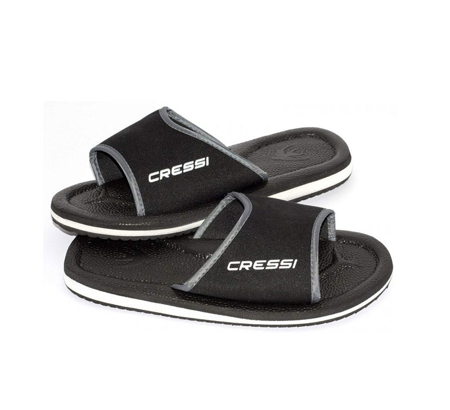 Тапочки Cressi-Sub Lipari Sandals черные для активного отдыха, обувь для путешествий, походов и горных приключений в интернет-магазине товаров для активной жизни