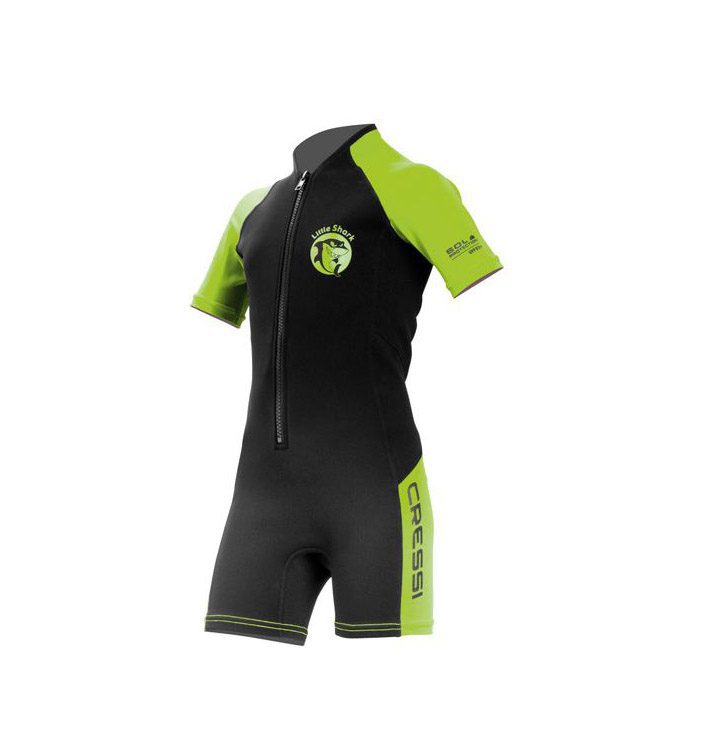 Детский гидрокостюм Cressi-Sub Little Shark Shorty Wetsuit 2mm для активного отдыха, плавания, акваспорта, путешествий и горных походов в интернет-магазине для любителей активной жизни