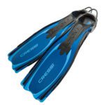 Купальные ласты Cressi-Sub Reaction Pro для активного отдыха плавание дайвинг путешествия синие и лазурные для активного образа жизни обувь для походов альпинизма и туризма