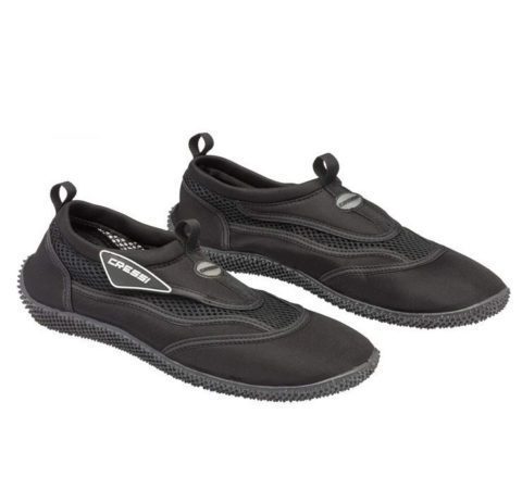 Миниатюра коралловых тапочек Cressi-Sub Reef Shoes черные для активного отдыха, походов, путешествий и горных походов в онлайн магазине экипировки для активной жизни