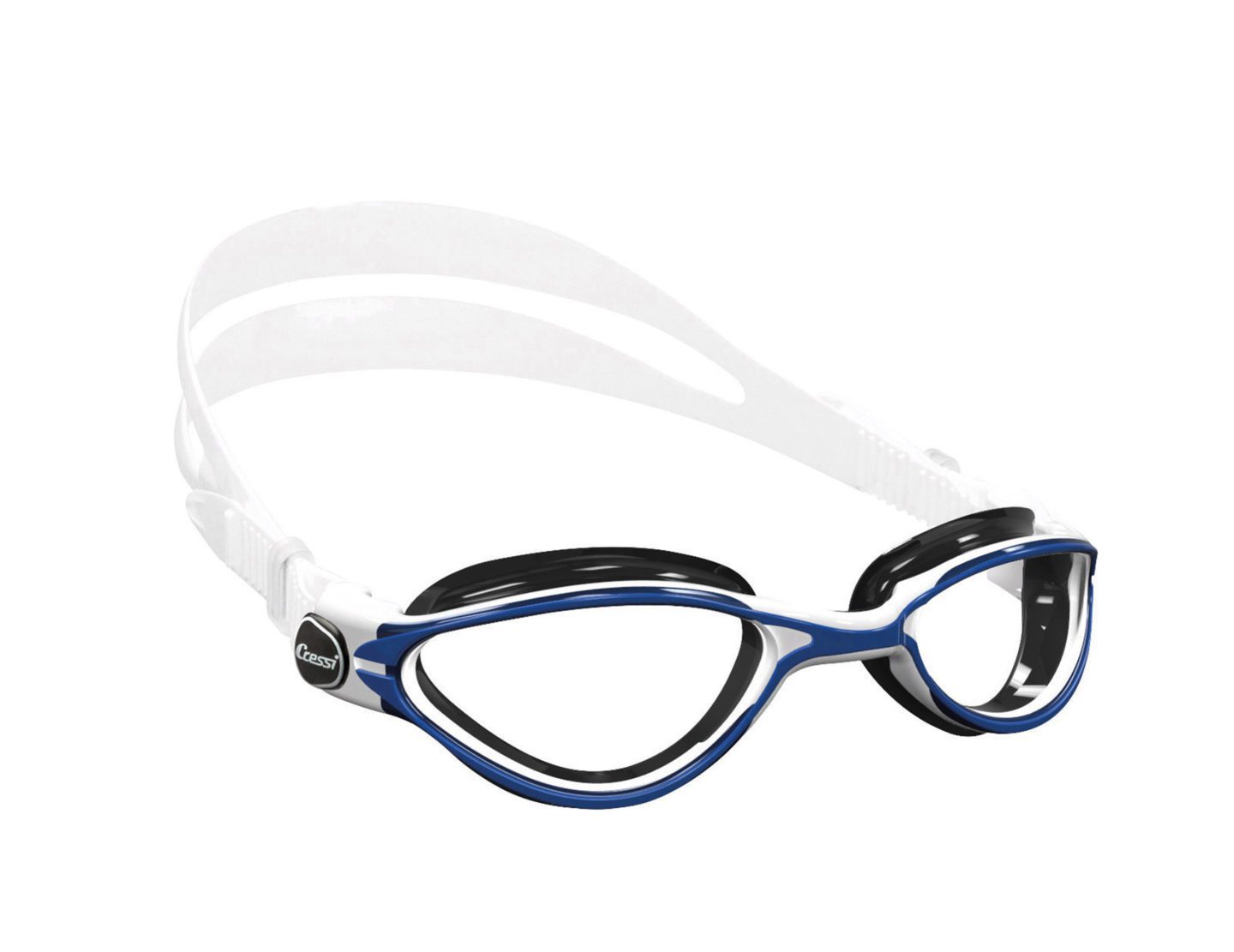 Тонкие очки для плавания Cressi-Sub Thunder для активного отдыха, спортивной одежды и обуви для беговых тренировок, походов в горы, путешествий и экспедиций