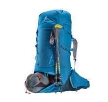 Рюкзак Deuter Aircontact Core 70+10 для активного отдыха походов альпинизма походной экипировки путешествий спортивной одежды и обуви для туризма и хайкинга