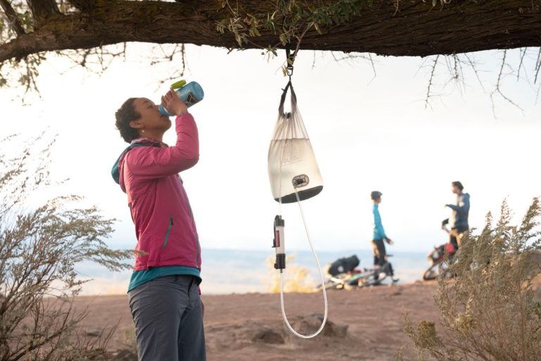 Компактный фильтр для воды MSR Guardian Gravity Purifier для активного отдыха снаряжение для туризма походов и путешествий в интернет-магазине экипировки для активного образа жизни