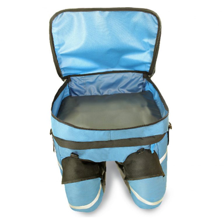 Велобаул Travel Extreme Velobaul Mono 75 для активного отдыха походов путешествий снаряжение для туризма и альпинизма миниатюра никель синий