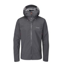 Куртка Rab Downpour Plus 2.0 Mns graphene для активного отдыха, походов и путешествий, одежда и обувь для хайкинга и альпинизма в онлайн магазине