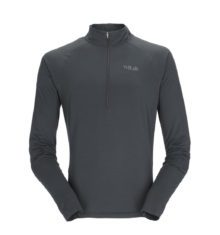 Термофутболка Rab Sonic LS Zip Mns для активного отдыха на природе спортивная одежда для туризма походов и альпинизма в интернет-магазине для любителей активной жизни
