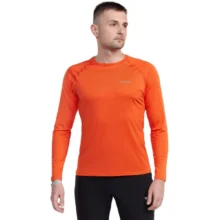Футболка Aimo Sports Blouse Mns оранжевая для активного отдыха, спорт, походы и путешествия, спортивная одежда и обувь для туризма