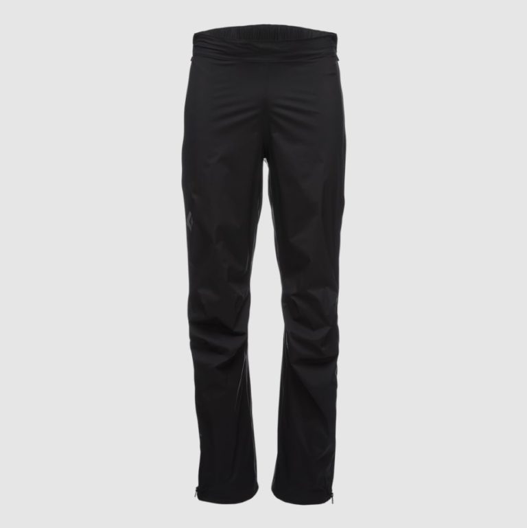 Тёплые водонепроницаемые штаны Black Diamond Stormline Stretch FZ Rain Mns для активного отдыха, походов и путешествий в онлайн магазине спорт одежды обувь для альпинизма туризма и активного образа жизни
