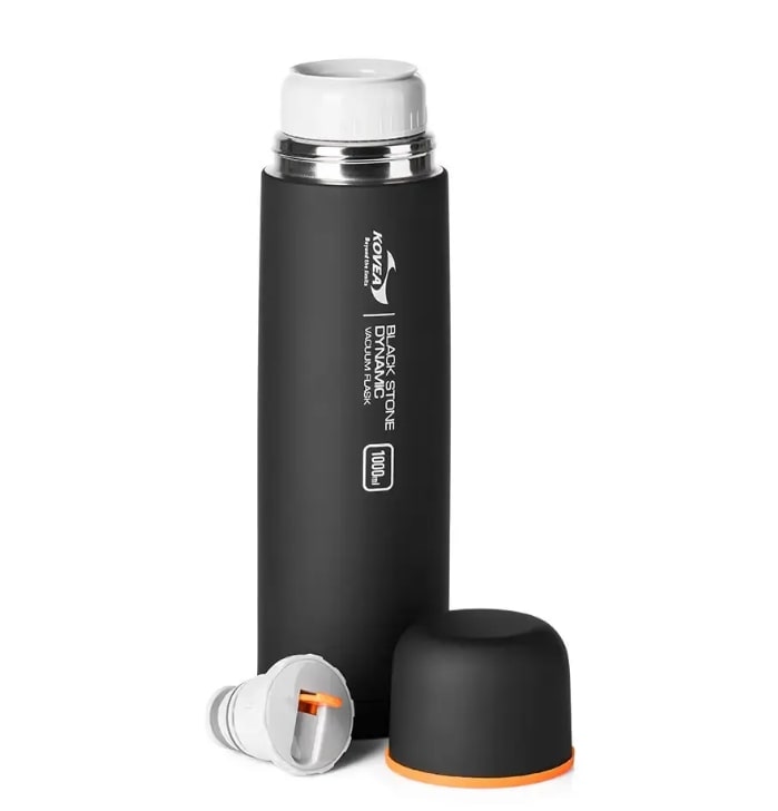 Термос Kovea Black Stone Dynamic 1000 мл для активного отдыха, походов, путешествий и спортивной одежды для любителей альпинизма и трекинга