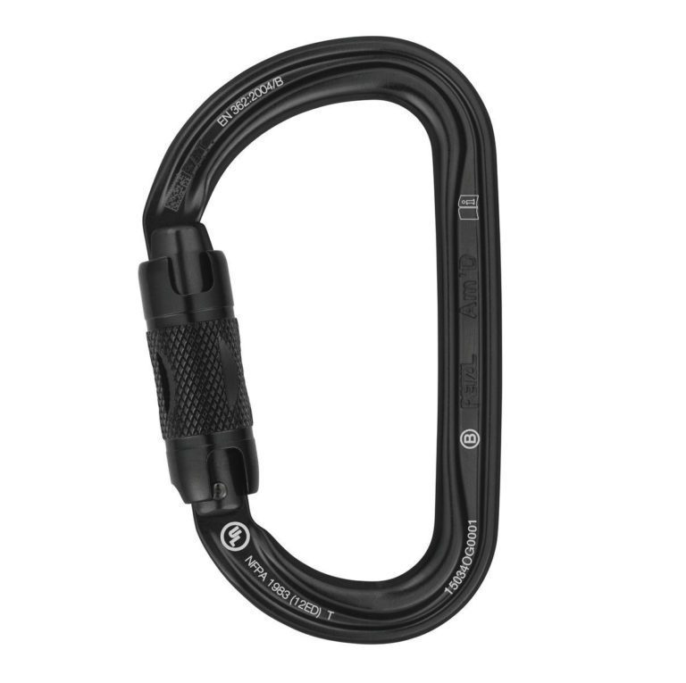 Карабин Petzl AmD Twist-Lock для активного отдыха туризма альпинизма походов и путешествий снаряжение для hiking mountaineering и outdoor продуктов онлайн магазин