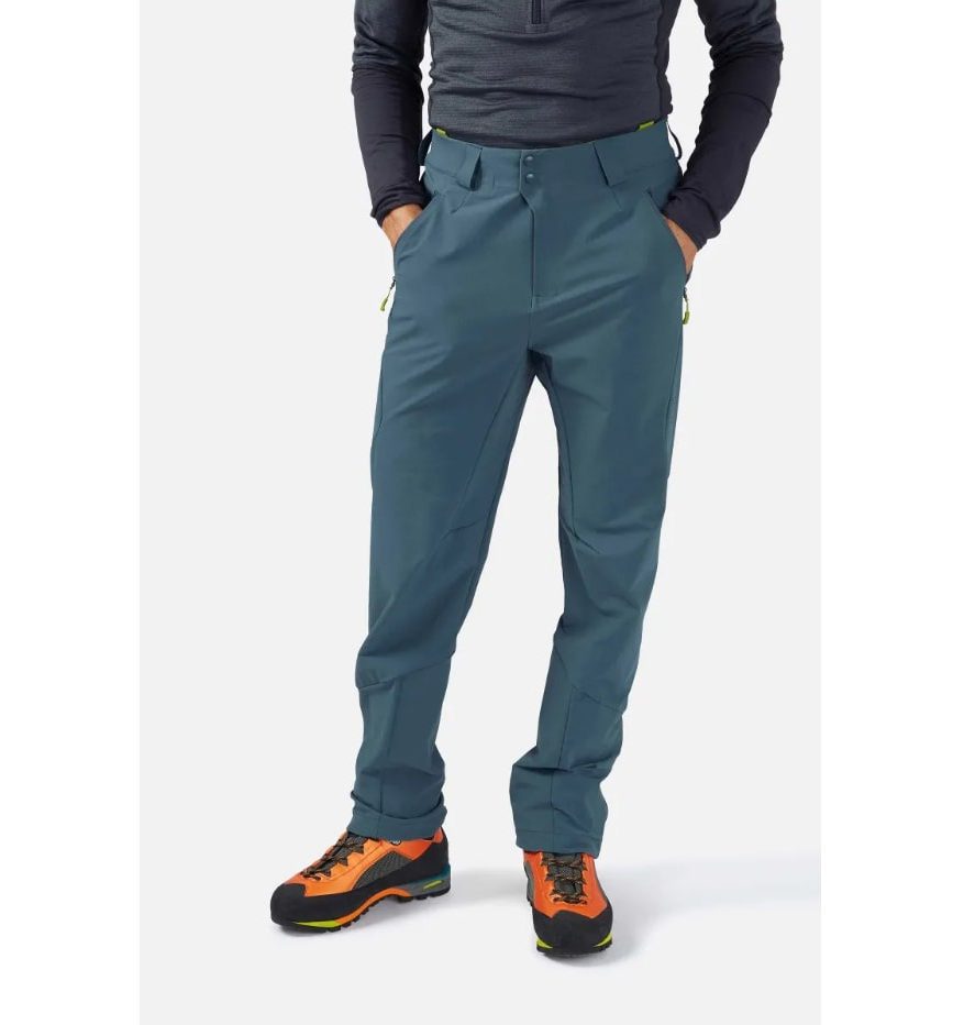 Тренировочные брюки Rab Ascendor AS Mns Orion blue для активного отдыха походов и путешествий спортивной одежды для путешественников и альпинистов