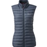 Теплая женская жилетка Rab Mythic Down Vest Wmn для активного отдыха и путешествий, одежда и снаряжение для хайкинга и альпинизма