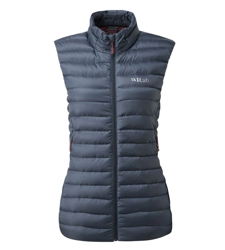 Теплая женская жилетка Rab Mythic Down Vest Wmn для активного отдыха и путешествий, одежда и снаряжение для хайкинга и альпинизма