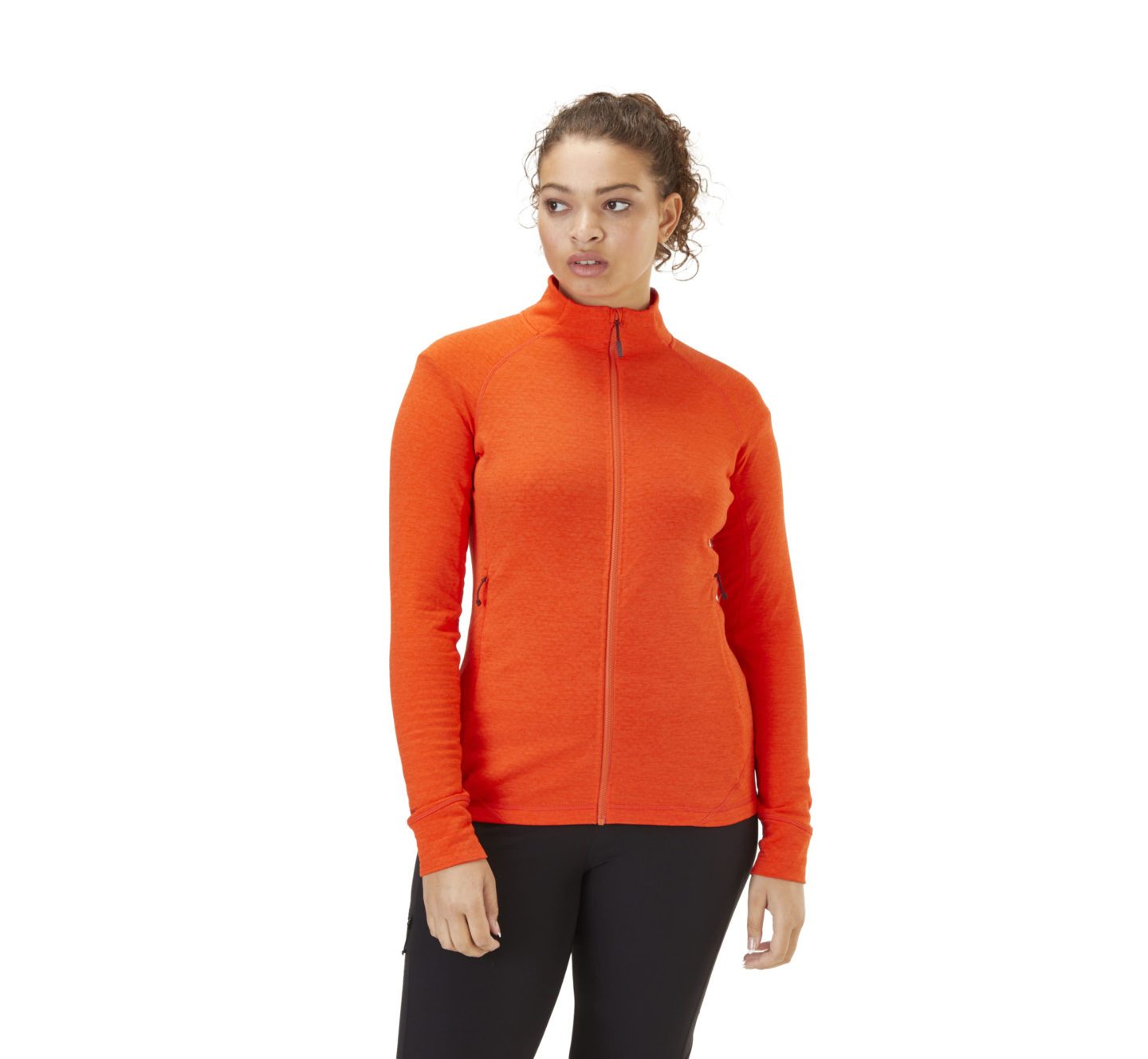 Теплая флисовая куртка Rab Nexus Full-Zip Wmn в красном грейпфруте для активного отдыха походов альпинизма и путешествий в интернет-магазине активной одежды и обуви