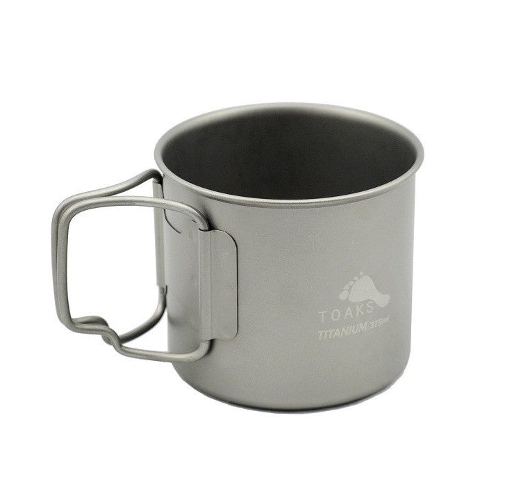 Кружка Toaks Titanium 375 мл для активного отдыха и туризма в интернет-магазине с экипировкой для походов, маунтинейринга, путешествий, одежды и обуви для активного образа жизни