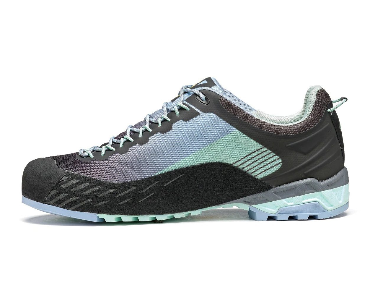 Треккинговые кроссовки Asolo Eldo GV ML Drook зеленого и синего цвета для активного отдыха походов альпинизма и путешествий в онлайн магазине экипировки и обуви