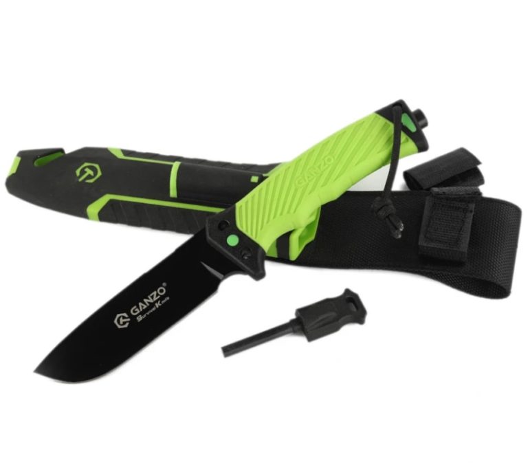 Миниатюра ножа Ganzo G8012V2-LG для активного отдыха, путешествий, альпинизма, походов и уличной экипировки для онлайн магазина спортивной одежды и обуви