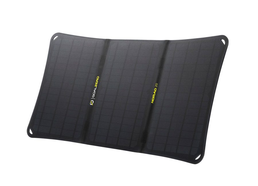 Тонкая солнечная зарядка Goal Zero Nomad 20 для активного отдыха, походов и путешествий, обувь и одежда для туризма и альпинизма в онлайн-магазине