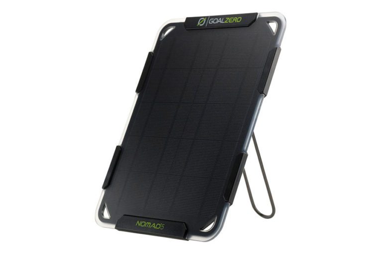 Солнечное зарядное устройство Goal Zero Nomad 5 для активного отдыха, туризма, походов и путешествий, аксессуары для спортивной одежды, обуви и снаряжения для путешественников