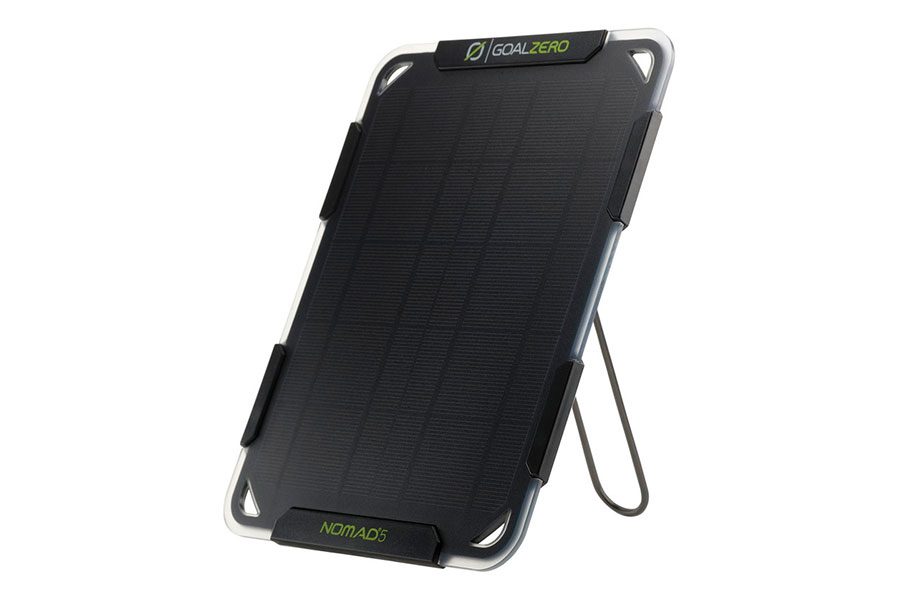 Солнечное зарядное устройство Goal Zero Nomad 5 для активного отдыха, туризма, походов и путешествий, аксессуары для спортивной одежды, обуви и снаряжения для путешественников