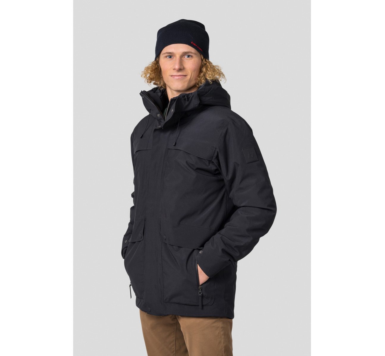 Куртка Hannah Northpole Mns anthracite для активного отдыха, походов и путешествий — одежда и обувь для активной жизни, походный гардероб, утепленная верхняя одежда, обувь для туризма и альпинизма