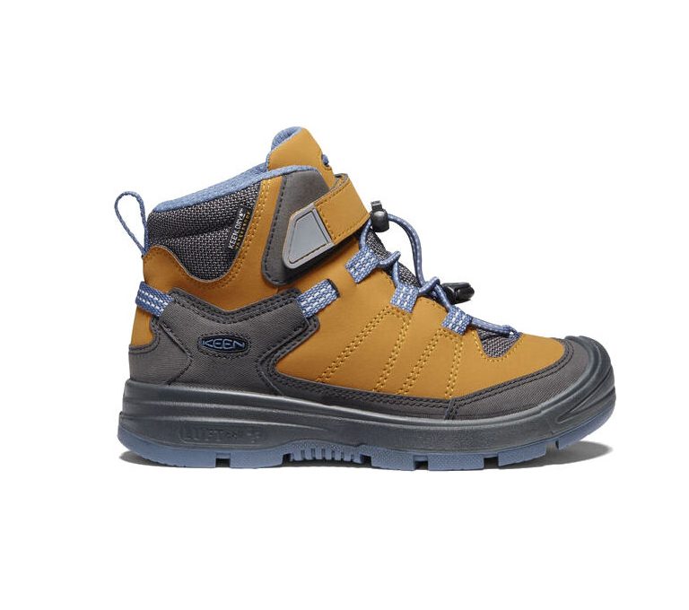 Детские ботинки Keen Redwood Mid WP для активного отдыха, походов и путешествий, одежда и обувь для активного образа жизни, туристические ботинки для детей, походная обувь для путешествий и горных походов