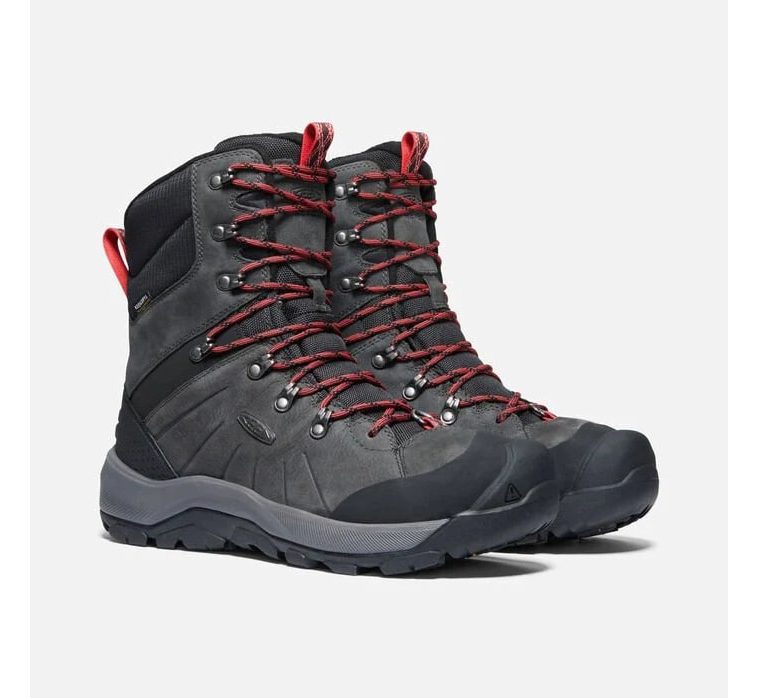 Туфли Keen Revel High Polar Magnet красные для активного отдыха кемпинга и путешествий, обувь для хайкинга и альпинизма для онлайн магазина товаров для активной жизни