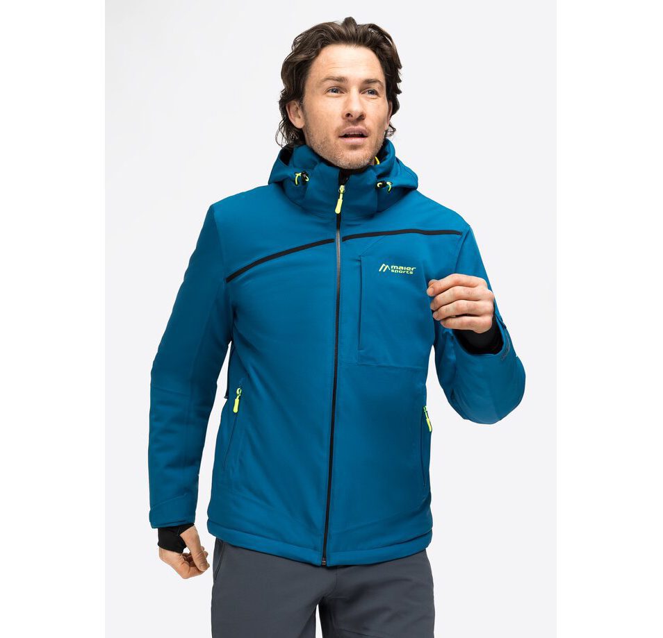 Теплая активная мужская куртка Maier Fast Dynamic Mns marry Poppins черная для активного отдыха туризма и походов в интернет-магазине товаров для активной жизни, одежды и обуви