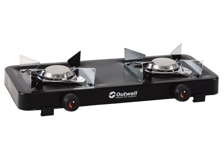 Термостойкая газовая плита Outwell Appetizer 2-Burner для активного отдыха, путешествий и кемпинга на природе в магазине спортивных товаров для активной жизни, туризма и альпинизма