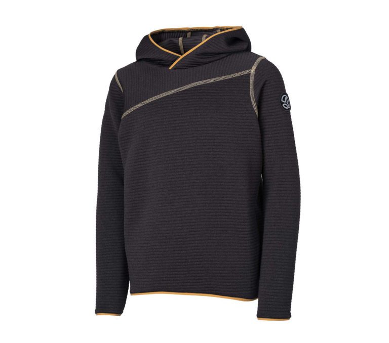 Ребенок в батнике Ternua Bumbi JR черный медовый для активного отдыха, походов, путешествий и спортивной одежды в интернет-магазине для любителей активного образа жизни