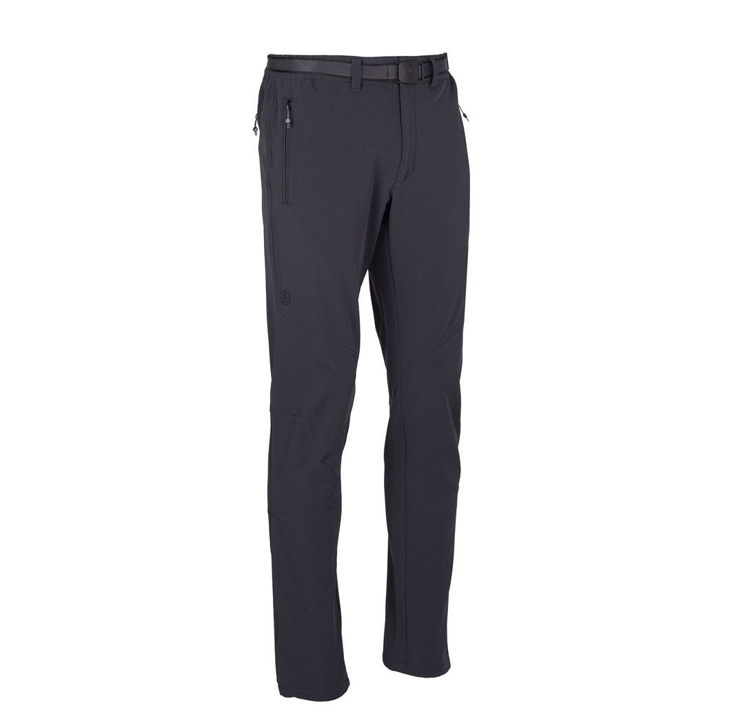 Туристические штаны Ternua Wilbur Mns whales серые черные для активного отдыха на природе и путешествий, экипировка для походов и альпинизма