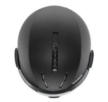 Черная матовая горнолыжная каска Uvex Instinct Visor для активного отдыха, лыж, снаряжения для альпинизма и путешествий на сайте спортивной одежды и обуви