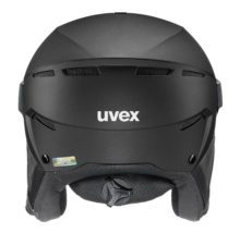Шлем для активного отдыха Uvex Instinct Visor черный мат, экипировка для горнолыжного спорта, походов и путешествий, спортивная одежда и обувь для активного образа жизни