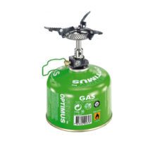 Компактная портативная горелка Optimus Crux Lite для активного отдыха, туризма и путешествий, подходит для походов, хайкинга и альпинизма, часть экипировки для путешественников и любителей outdoor.