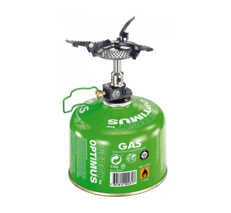 Компактная портативная горелка Optimus Crux Lite для активного отдыха, туризма и путешествий, подходит для походов, хайкинга и альпинизма, часть экипировки для путешественников и любителей outdoor.