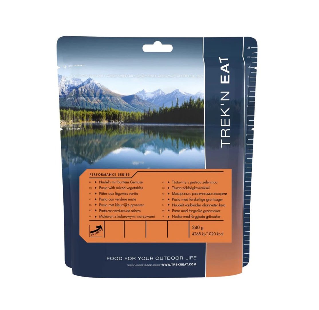 Туристическая еда Макароны с овощами для активного отдыха, походов, путешествий, спортивной одежды и обуви для альпинизма и восхождения