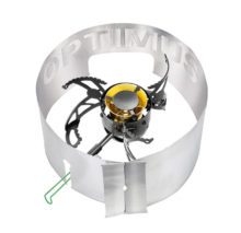 Миниатюрная мультитопливная горелка Optimus Polaris с 0.4 л топливным баком для активного отдыха, туризма и путешествий, экипировка для походов, альпинизма и спорт одежды.