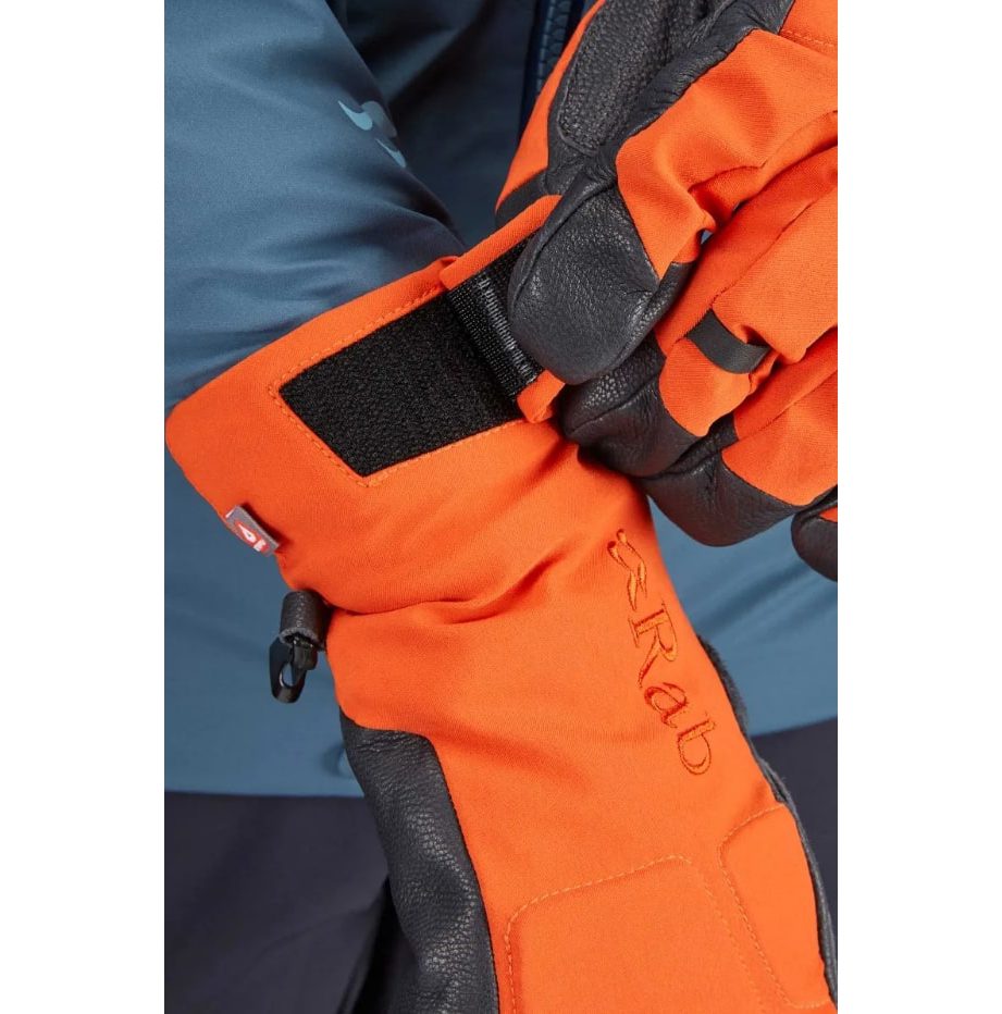 Перчатки Rab Fulcrum GTX черные для активного отдыха, туризма, альпинизма и путешествий в интернет-магазине с одеждой и обувью для активной жизни