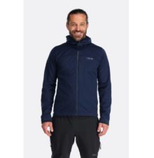 Тема одежды для активного отдыха и путешествий, куртка Rab Scimitar Windstopper Mns в цвете deep ink, подходит для хайкинга, альпинизма и походов в интернет-магазине спортивной одежды и обуви