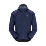 Активная одежда и обувь для туризма и альпинизма, куртка Rab Scimitar Windstopper Mns deep ink для активного отдыха, походов и путешествий