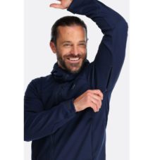 Туристическая куртка Rab Scimitar Windstopper Mns Deep Ink для активных путешествий, восхождения и одежды для активного образа жизни в интернет-магазине