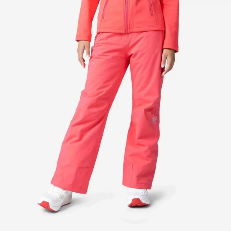 Детские штаны для лыж Rossignol Girl Ski JR в розовом цвете для активного отдыха, походов и путешествий с экипировкой для лыж и горного туризма