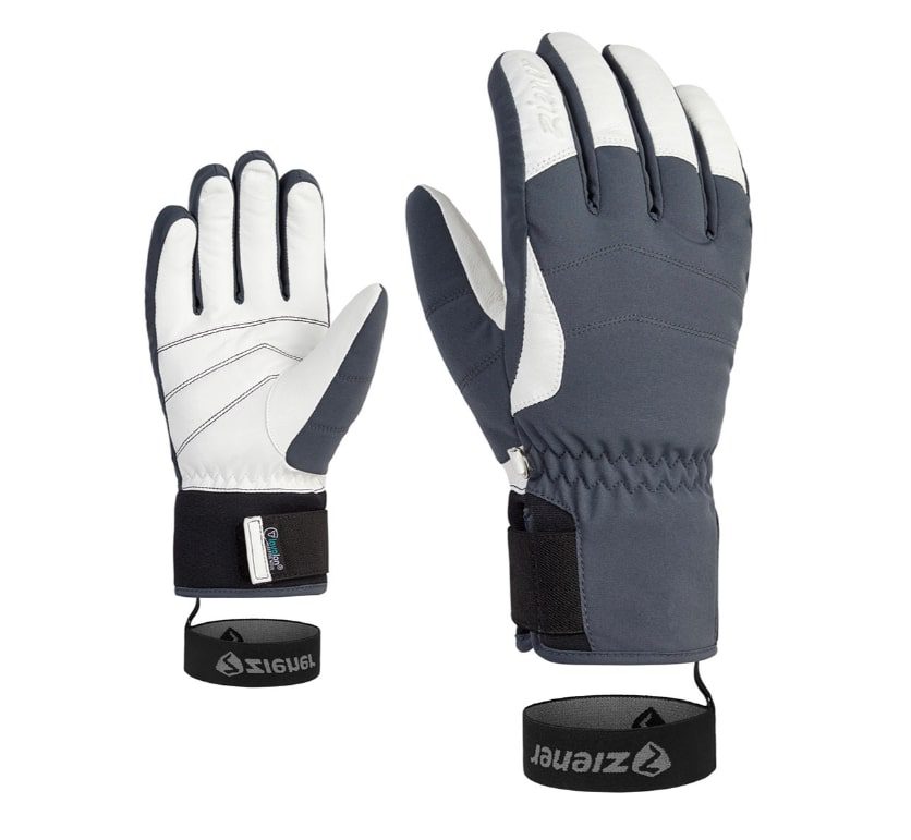 Перчатки Ziener Kale зеленые для активного отдыха, путешествий, альпинизма и походов, одежда и обувь для активного образа жизни