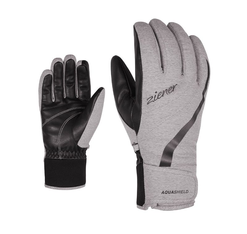 Перчатки Ziener Kitty light melange для активного отдыха и путешествий, спортивная одежда и обувь для хайкинга и альпинизма